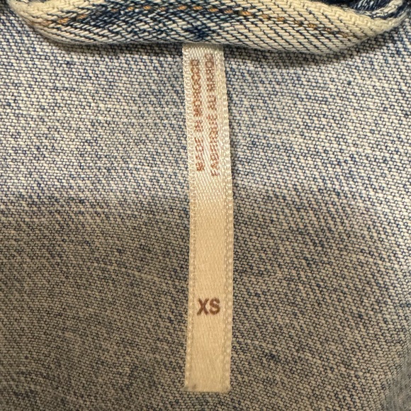 Free People Blue Denim Jacket - Picture 3 of 3